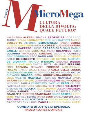 cover image of MicroMega 5/2024